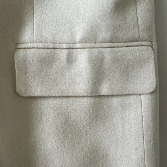 Vintage Pendleton 100% Virgin Wool Blazer - Winter White - Picture 3 of 16